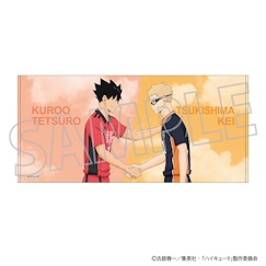 排球少年!! 「月島螢 + 黑尾鐵朗」大毛巾 Big Towel Tsukishima Kei & Kuroo Tetsuro【Haikyu!!】