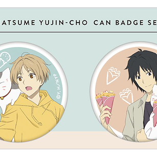 夏目友人帳 「田沼要 + 夏目貴志」可麗餅 57mm 徽章 Set Can Badge Set Natsume Takashi & Tanuma Kaname【Natsume's Book of Friends】