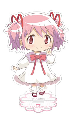 魔法少女小圓 「鹿目圓」白色連身裙 Q版 亞克力企牌 Acrylic Stand Kaname Madoka One-Piece Dress【Puella Magi Madoka Magica】