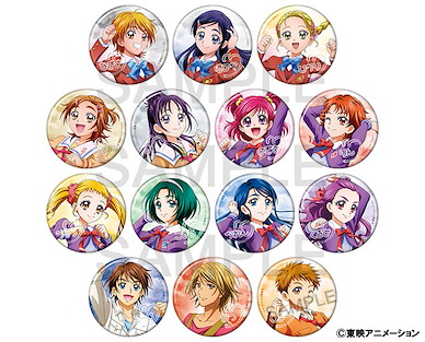 光之美少女系列 57mm 徽章 (14 個入) Chara Badge Collection (14 Pieces)【Pretty Cure Series】