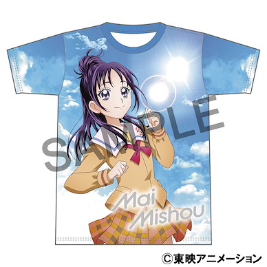 光之美少女系列 (加大)「美翔舞」光之美少女Ⅲ 全圖案 T-Shirt Full Graphic T-Shirt Mishou Mai Futari wa Pretty Cure Splash Star【Pretty Cure Series】