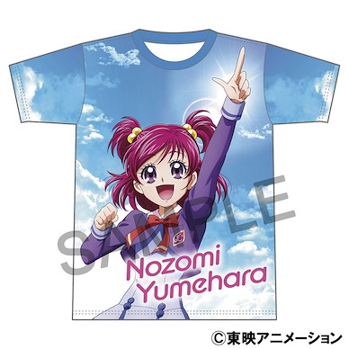 光之美少女系列 (加大)「夢原望」Yes! 光之美少女 全圖案 T-Shirt Full Graphic T-Shirt Yumehara Nozomi Yes! PreCure 5 GoGo!【Pretty Cure Series】