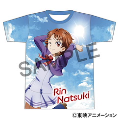 光之美少女系列 (加大)「夏木玲子」Yes! 光之美少女 全圖案 T-Shirt Full Graphic T-Shirt Natsuki Rin Yes! PreCure 5 GoGo!【Pretty Cure Series】