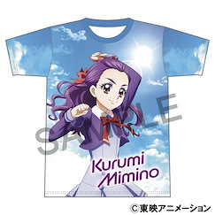 光之美少女系列 (加大)「望美野露米」Yes! 光之美少女 全圖案 T-Shirt Full Graphic T-Shirt Mimino Kurumi Yes! PreCure 5 GoGo!【Pretty Cure Series】