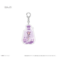 小魔女DoReMi 「瀨川音符」閃粉 亞克力匙扣 Glitter Acrylic Key Chain Onpu【Ojamajo Doremi】