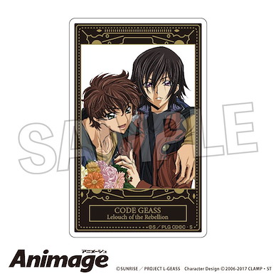 Code Geass 叛逆的魯魯修 Animage 亞克力咭 A Animage Acrylic Card A【Code Geass】