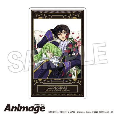 Code Geass 叛逆的魯魯修 Animage 亞克力咭 C Animage Acrylic Card C【Code Geass】