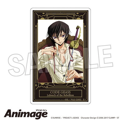 Code Geass 叛逆的魯魯修 Animage 亞克力咭 E Animage Acrylic Card E【Code Geass】