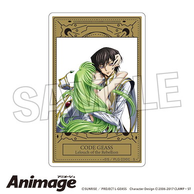 Code Geass 叛逆的魯魯修 Animage 亞克力咭 H Animage Acrylic Card H【Code Geass】