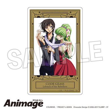 Code Geass 叛逆的魯魯修 Animage 亞克力咭 I Animage Acrylic Card I【Code Geass】