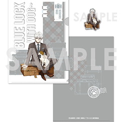 BLUE LOCK 藍色監獄 「凪誠士郎」~With Dog~ A4 文件套 + 貼紙 Clear File & Die-cut Sticker Set -With Dog- 3 Nagi Seishiro【Blue Lock】