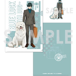 BLUE LOCK 藍色監獄 「糸師凛」~With Dog~ A4 文件套 + 貼紙 Clear File & Die-cut Sticker Set -With Dog- 5 Itoshi Rin【Blue Lock】