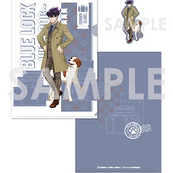 BLUE LOCK 藍色監獄 「烏旅人」~With Dog~ A4 文件套 + 貼紙 Clear File & Die-cut Sticker Set -With Dog- 6 Karasu Tabito【Blue Lock】