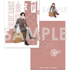 BLUE LOCK 藍色監獄 「雪宮劍優」~With Dog~ A4 文件套 + 貼紙 Clear File & Die-cut Sticker Set -With Dog- 7 Yukimiya Kenyu【Blue Lock】