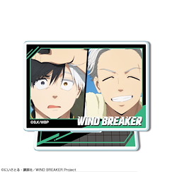 WIND BREAKER—防風少年— 「櫻遙 + 梅宮一」亞克力小企牌 Mini Acrylic Stand Design 38 Sakura Haruka & Umemiya Hajime【Wind Breaker】