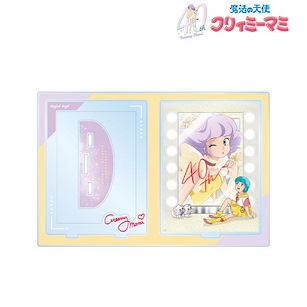 魔法小天使 「小忌廉 + 小桃」40周年紀念 亞克力企牌附配件 40th Anniversary Illustration Creamy Mami & Morisawa Yu Acrylic Stand with Parts【Magical Angel Creamy Mami】