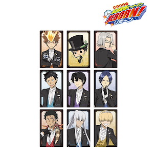 家庭教師HITMAN REBORN! 咭貼紙 燕尾服 Ver. (9 個入) Original Illustration Evening Tailcoat Ver. Card Sticker (9 Pieces)【Reborn!】