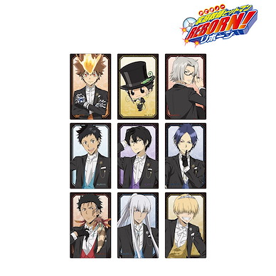 家庭教師HITMAN REBORN! 咭貼紙 燕尾服 Ver. (9 個入) Original Illustration Evening Tailcoat Ver. Card Sticker (9 Pieces)【Reborn!】