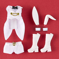 未分類 : 日版 黏土娃 服裝套組 兔女郎套裝 (White)
