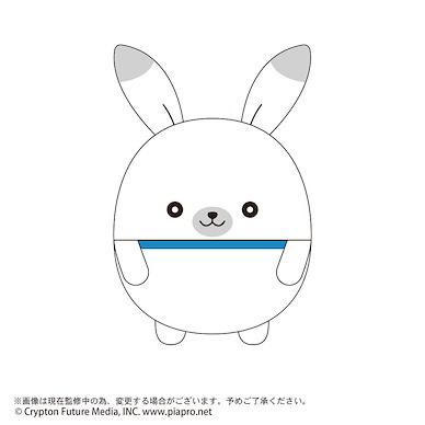 VOCALOID系列 「Rabbit Yukine」20cm 圓碌碌 公仔 PC-21 Snow Miku Fuwakororin (M Size) 2 I Rabbit Yukine【VOCALOID Series】