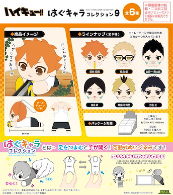 排球少年!! 小抓手系列 盒玩 9 (6 個入) HQ-70 Hug x Character Collection 9 (6 Pieces)【Haikyu!!】