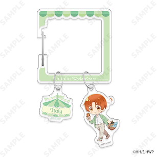 黑塔利亞 「意大利」~Holiday Marche.~ [ドレセレmini] 登山扣 Acrylic Carabiner 1 Italy -Holiday Marche.- (DreCelle Mini)【Hetalia】