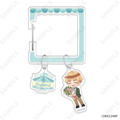 黑塔利亞 「聯合王國 / 英國」~Holiday Marche.~ [ドレセレmini] 登山扣 Acrylic Carabiner 5 United Kingdom -Holiday Marche.- (DreCelle Mini)【Hetalia】