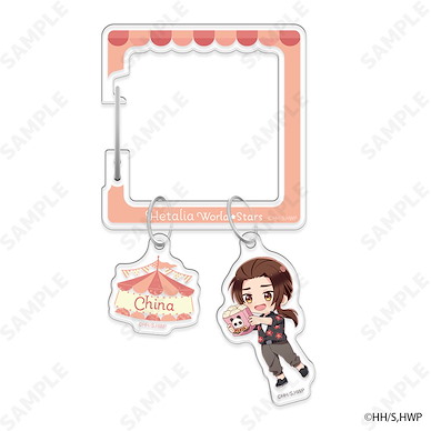 黑塔利亞 「王耀」~Holiday Marche.~ [ドレセレmini] 登山扣 Acrylic Carabiner 8 China -Holiday Marche.- (DreCelle Mini)【Hetalia】