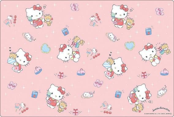 Sanrio系列 : 日版 「Hello Kitty」橡膠桌墊 V2 Vol.1318