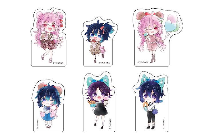 Happy Sugar Life : 日版 亞克力方塊 遊園地 Ver. (6 個入)