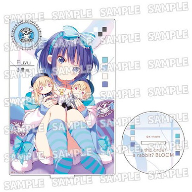 請問您今天要來點兔子嗎？ 「風衣葉冬優」10周年記念 亞克力企牌 Acrylic Stand 6 Fuyu【Is the Order a Rabbit?】