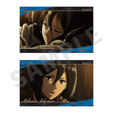 進擊的巨人 「米卡莎」動畫 Ver. 視覺咭 Set A Visual Card Set A Mikasa【Attack on Titan】