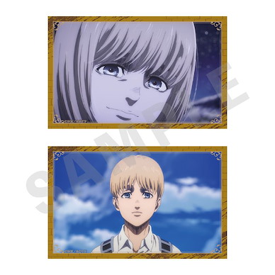 進擊的巨人 「阿爾敏」動畫 Ver. 視覺咭 Set B Visual Card Set B Armin【Attack on Titan】