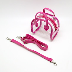 周邊配件 透明 單肩 痛袋 Boston Style 粉紅 Boston Style Clear Nui Pouch Pink【Boutique Accessories】