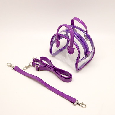 周邊配件 透明 單肩 痛袋 Boston Style 紫色 Boston Style Clear Nui Pouch Purple【Boutique Accessories】