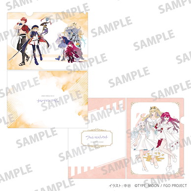 Fate系列 Fate/Grand Order 來自異聞帶 A4 文件套 4 (1 套 2 款) Fate/Grand Order From Lostbelt A4 Clear File 2 Set 4【Fate Series】