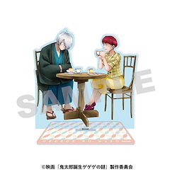 鬼太郎 「鬼眼爸爸 + 鬼太郎母親」喫茶 亞克力企牌 Acrylic Stand 1 Kitaro's Father & Kitaro's Mother Cafe【GeGeGe no Kitaro】