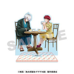 鬼太郎 「鬼眼爸爸 + 鬼太郎母親」喫茶 亞克力企牌 Acrylic Stand 1 Kitaro's Father & Kitaro's Mother Cafe【GeGeGe no Kitaro】