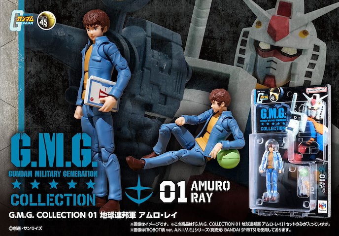 機動戰士高達系列 : 日版 G.M.G. COLLECTION 01「阿寶」地救聯邦軍 可動