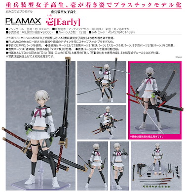 重兵裝型女高中生 PLAMAX「壹」Early 塑膠模型 PLAMAX Ichi Early Ver.【Heavily Armed High School Girls】