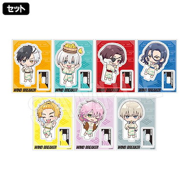 WIND BREAKER—防風少年— 亞克力小企牌 風呂 Ver. (7 個入) Mini Acrylic Stand Bath Ver. (7 Pieces)【Wind Breaker】