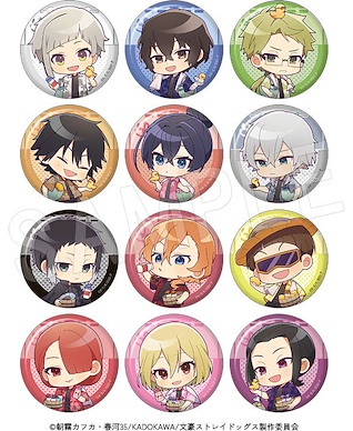 文豪 Stray Dogs 57mm 徽章 Q版 極樂湯第2彈 (12 個入) Can Badge Mini Character Ver. Gokurakuyu Vol. 2 (12 Pieces)【Bungo Stray Dogs】