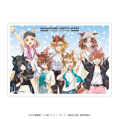 賽馬娘Pretty Derby 全息圖 亞克力板 劇場版 新時代之門 夏祭 Ver. Hologram Acrylic Art Panel Summer Festival Ver.【Uma Musume Pretty Derby】