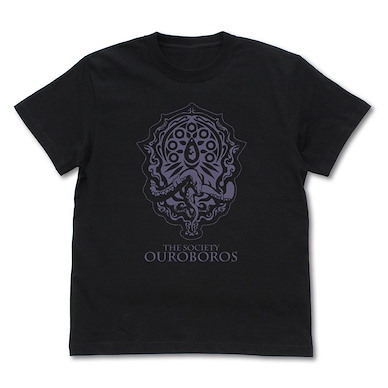 英雄傳說系列 (中碼) 空之軌跡 噬身之蛇 黑色 T-Shirt Trails in the Sky Ouroboros T-Shirt /BLACK-M【The Legend of Heroes Series】