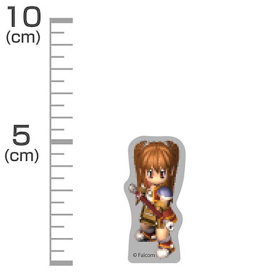 英雄傳說系列 「艾絲蒂爾」空之軌跡 像素風格 亞克力方塊 Trails in the Sky Estelle Acrylic Block Figure【The Legend of Heroes Series】