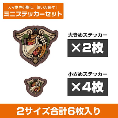 英雄傳說系列 空之軌跡 遊擊士協會 迷你貼紙 Set (6 枚入) Trails in the Sky Bracer Mini Sticker Set【The Legend of Heroes Series】