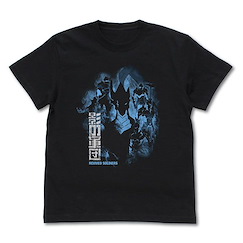 我獨自升級 (細碼) 影の軍團 黑色 T-Shirt Shadow Soldiers T-Shirt /BLACK-S【Solo Leveling】