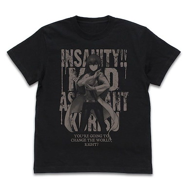 命運石之門 (細碼)「牧瀨紅莉栖」鳳凰院紅莉栖 黑色 T-Shirt Hououin Kurisu T-Shirt /BLACK-S【Steins;Gate】