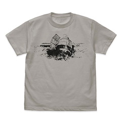 命運石之門 (細碼) 時間機器 Clash 淺灰 T-Shirt Time Machine Clash T-Shirt /LIGHT GRAY-S【Steins;Gate】