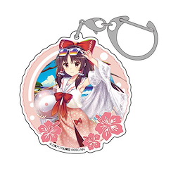 東方Project 系列 「博麗靈夢」東方LostWord 楽園の有閑な巫女 Ver. 亞克力匙扣 Reimu Hakurei Acrylic Multipurpose Key Chain Leisurely Shrine Maiden of Paradise Ver.【Touhou Project Series】